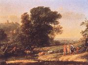 Claude Lorrain, Landscape with Cephalus and Procris Reunited by Diana sdf